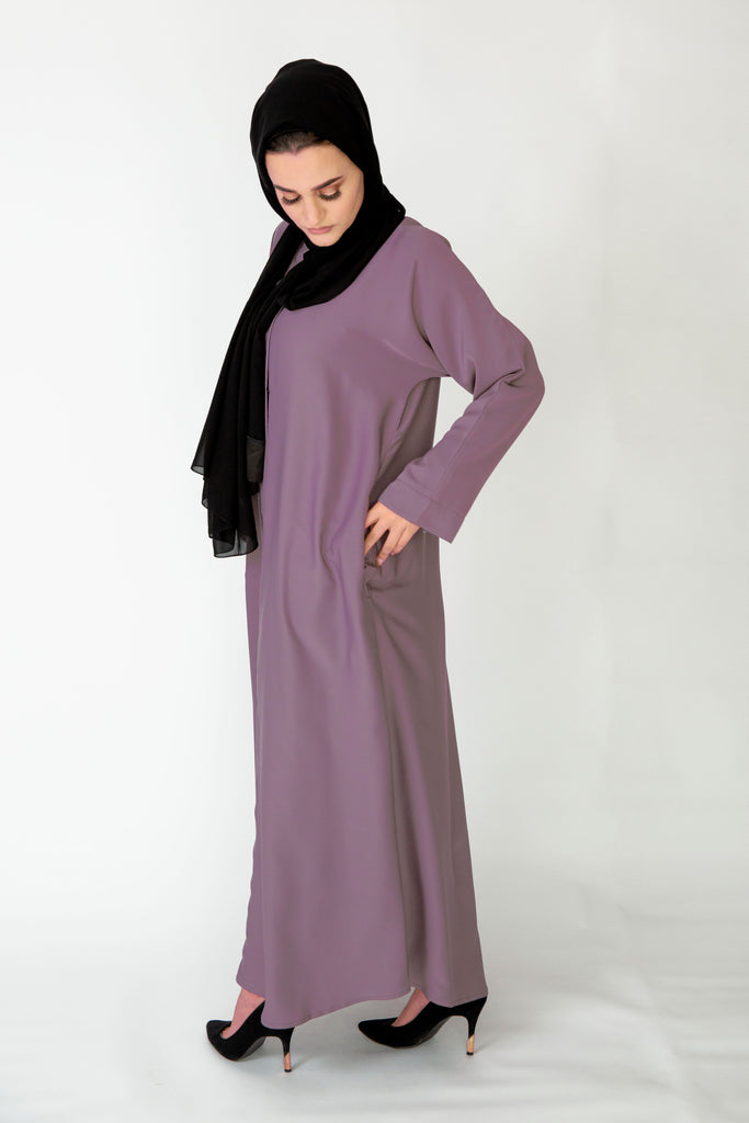 Plain Open Abaya