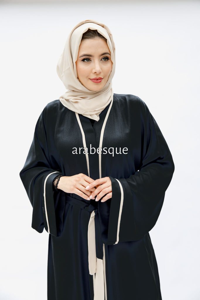 Plain Open Abaya