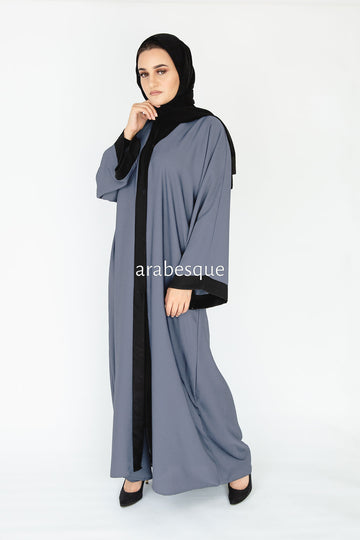 Zara Grey Abaya