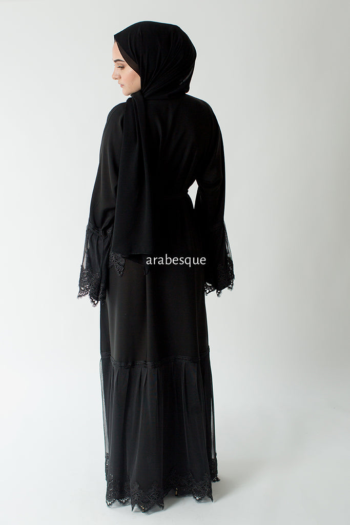 Lace Work Abayas