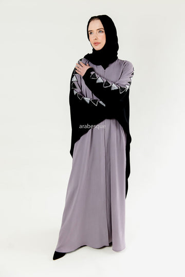 Nourhaan Lilac Abaya