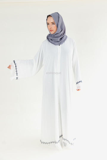 Woujdan White Abaya