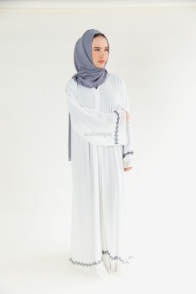 Woujdan White Abaya