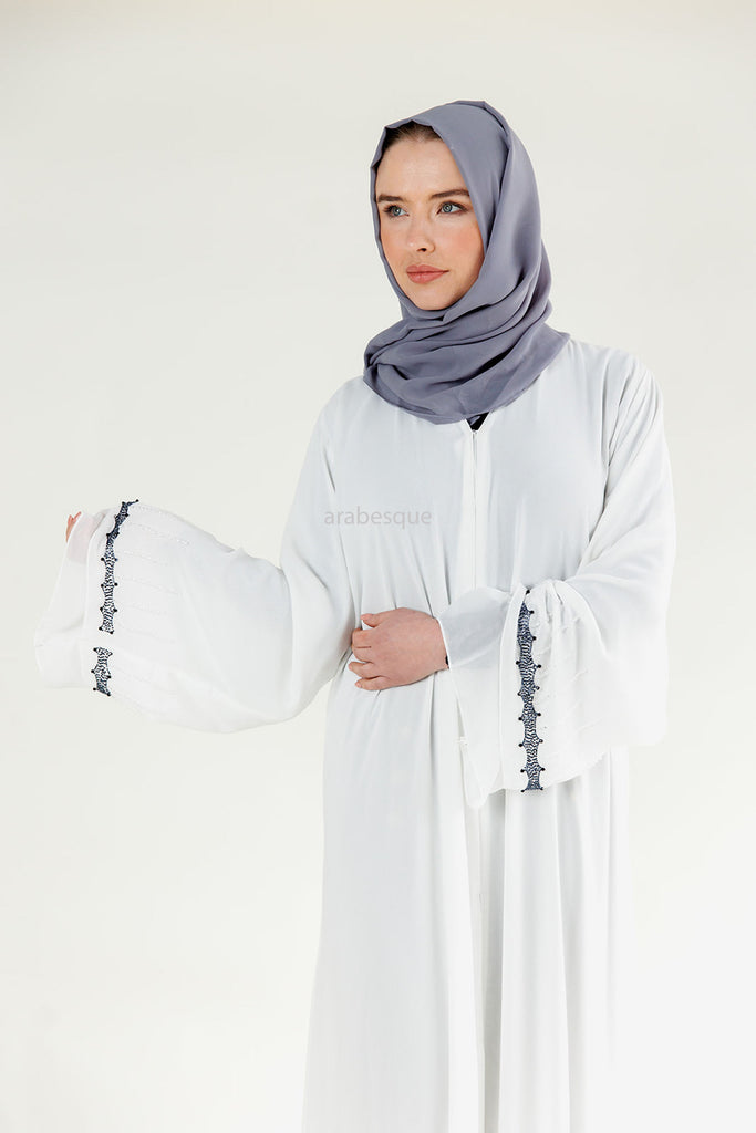 Woujdan White Abaya