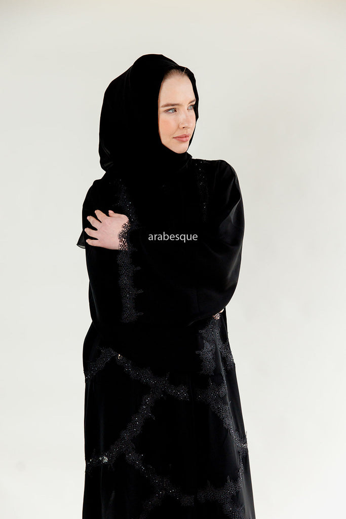 Lace Work Abayas