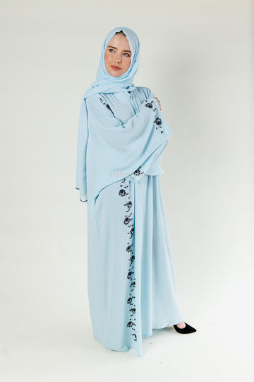 Salsabil Blue Abaya