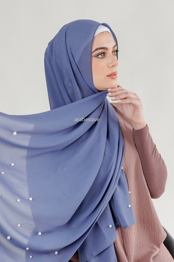 Pearl Georgette Hijab