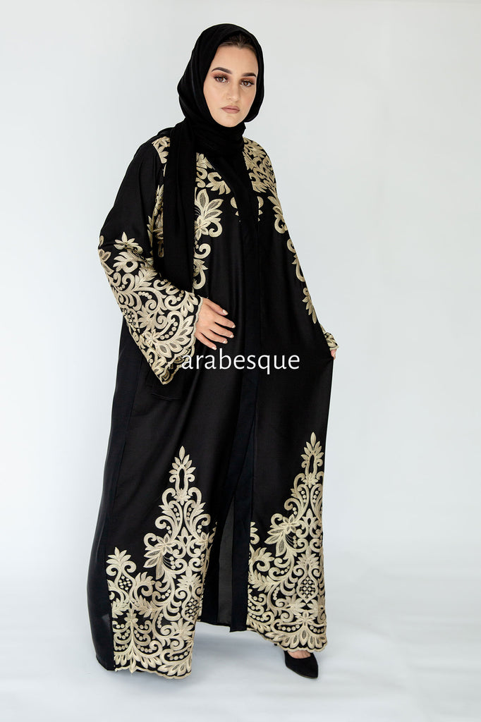 Hibah Abaya | Open Abaya's by Arabesque