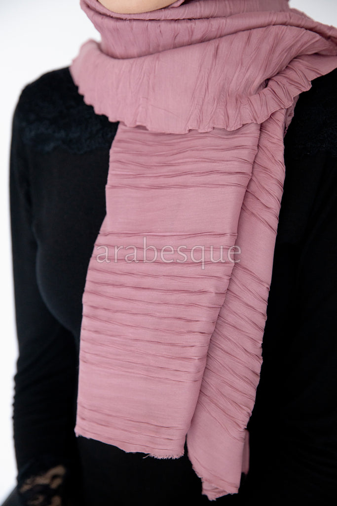 Turkish Crimped Long Hijab