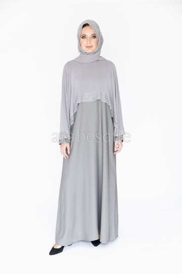 Mena Grey Abaya