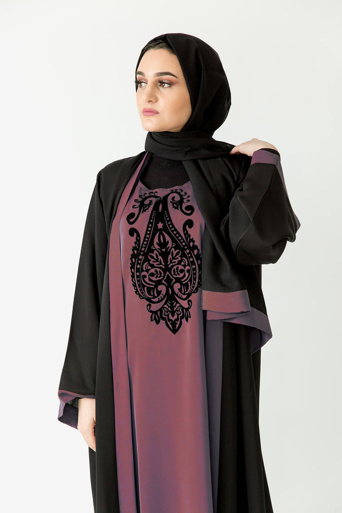 Dual Open/Closed and 2 Pieces Abayas