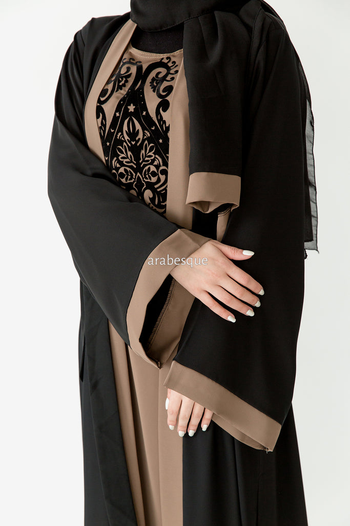 Dual Open/Closed and 2 Pieces Abayas