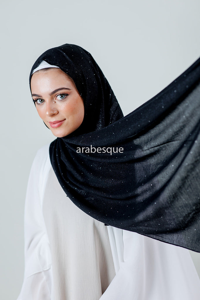 Sparkle spotted Kashkha Hijab