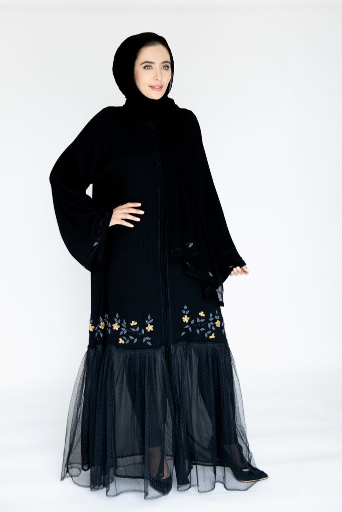 Lace Work Abayas