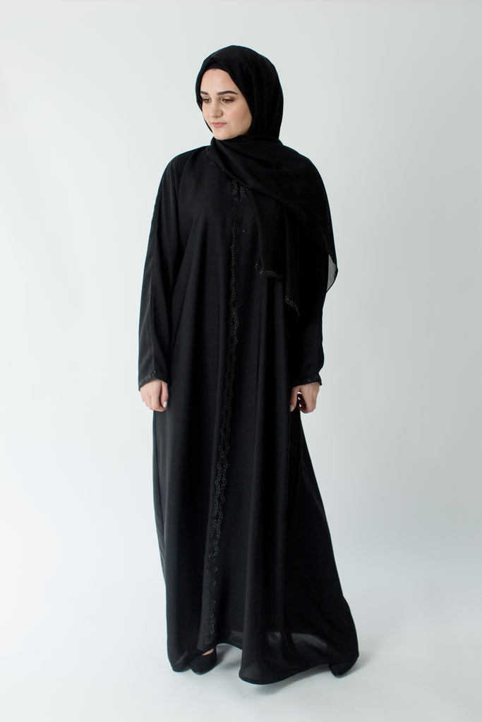 Faryal Closed Abaya | Closed Abaya's by Arabesque