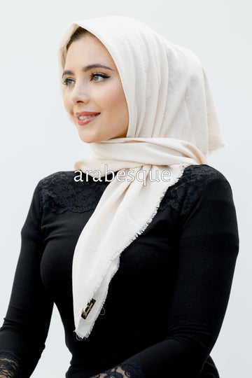 Smooth Crushed Polyester Square Hijab