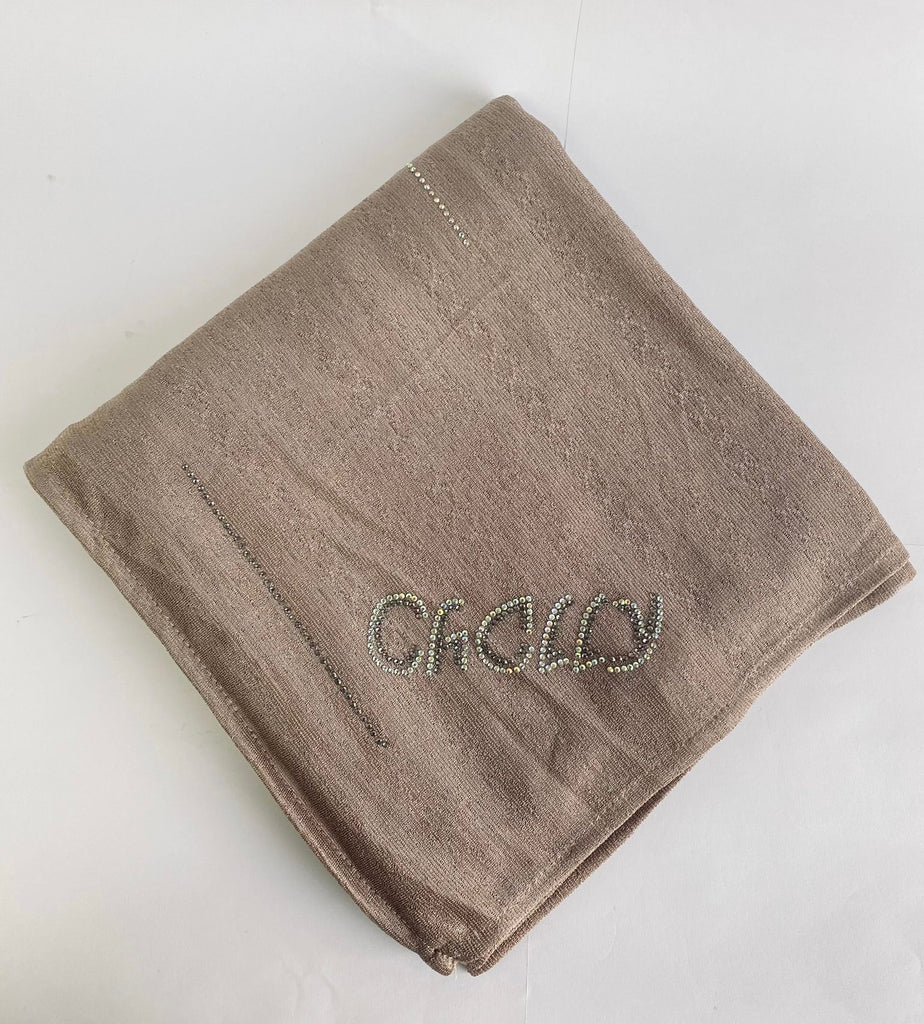 Chally Diamante Jersey Hijab Pattern 4