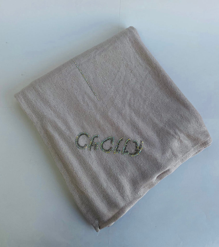 Chally Diamante Jersey Hijab Pattern 4