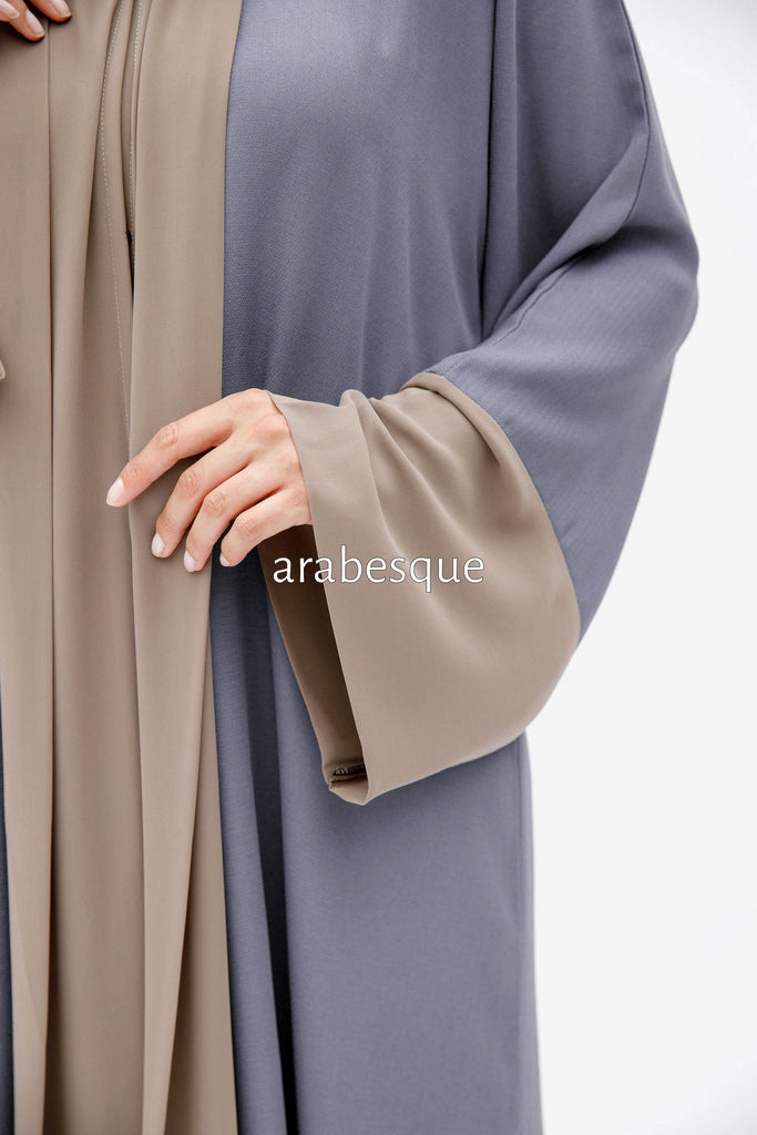Plain Open Abaya