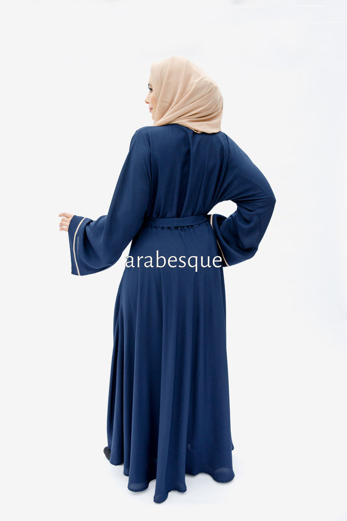 Plain Open Abaya