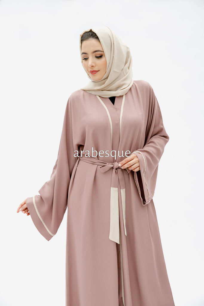 Plain Open Abaya