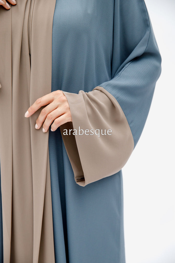 Plain Open Abaya